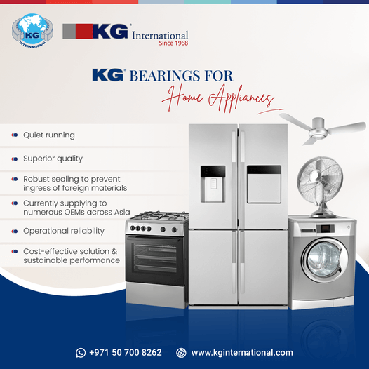 KG Bearings for Home Appliances – Social Media